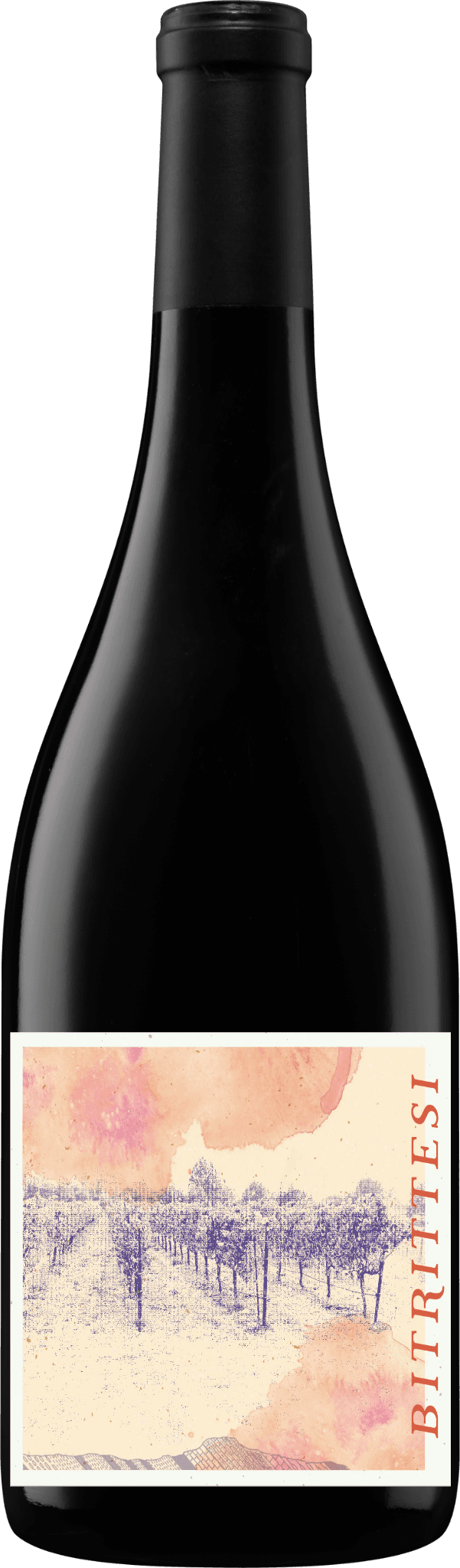 2019 Syrah, California bottle