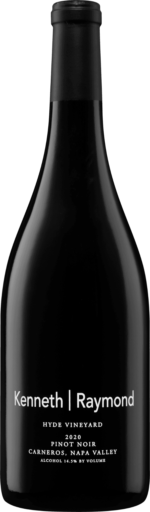 Pinot Noir, Napa Valley bottle