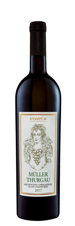 2017 Muller Thurgau bottle