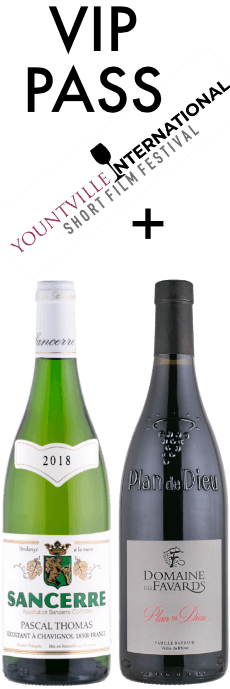 VIP PASS + Sancerre & Red Blend bottle